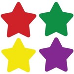 CARSON DELLOSA PUBLISHING CO Chart Seals Stars Multicolor