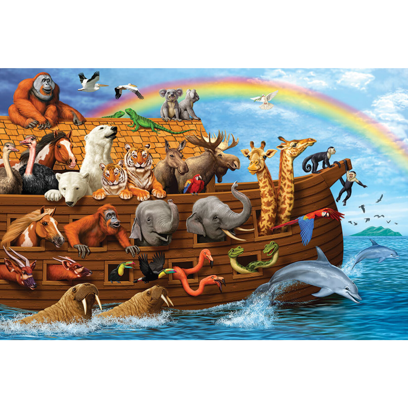 OUTSET MEDIA Voyage of the Ark Tray Puzzle