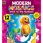 TEACHER CREATED RESOURCES Magical Creatures Modern Mosaics Stick to the Numbers