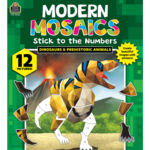 TEACHER CREATED RESOURCES Dinosaurs and Prehistoric Animals Modern Mosaics Stick to the Numbers