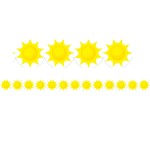 CREATIVE TEACHING PRESS Suns Border