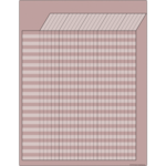 TEACHER CREATED RESOURCES Light Mauve Incentive Write-On/Wipe-Off Chart