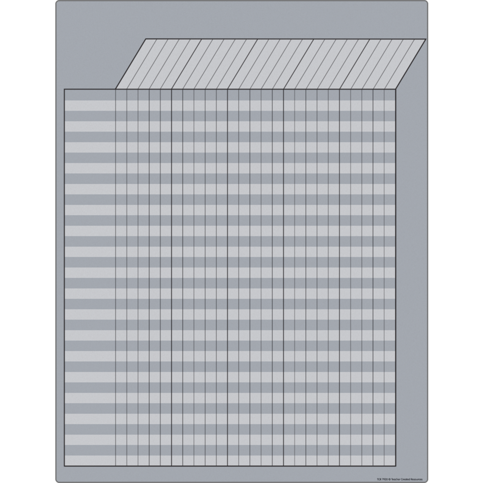 TEACHER CREATED RESOURCES Gray Incentive Write-On/Wipe-Off Chart