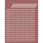 TEACHER CREATED RESOURCES Deep Rose Incentive Write-On/Wipe-Off Chart