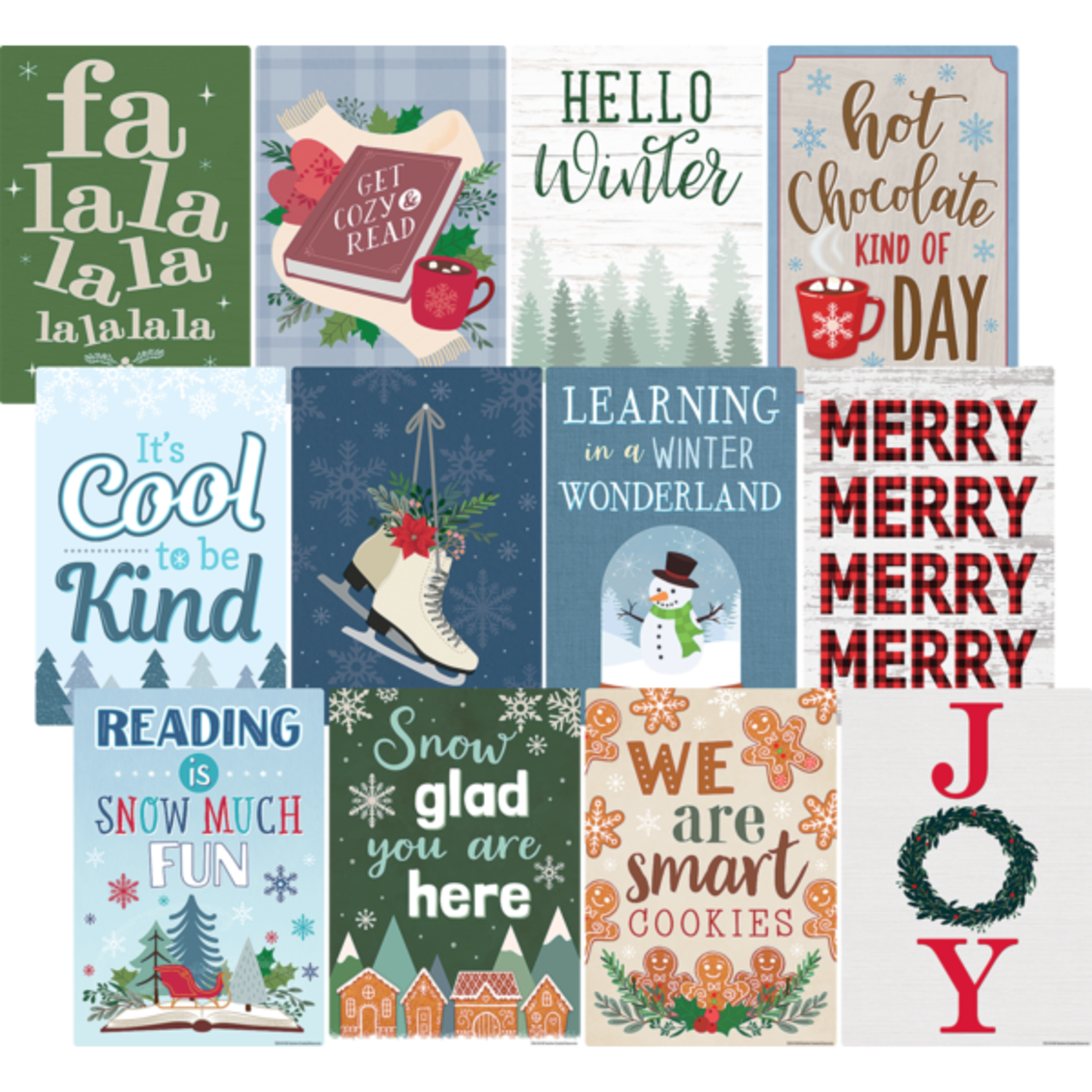 TEACHER CREATED RESOURCES Winter Small Poster Pack