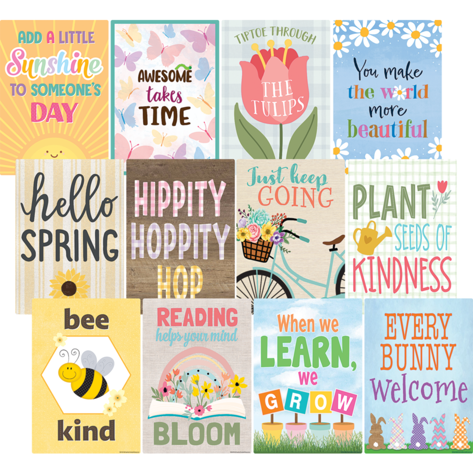 TEACHER CREATED RESOURCES Spring Small Poster Pack