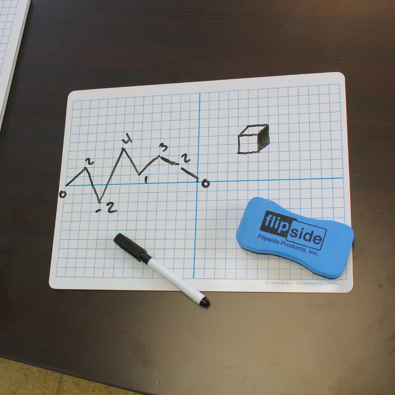 9" x 12" XY Axis, Two-Sided, Dry Erase Learning Mat
