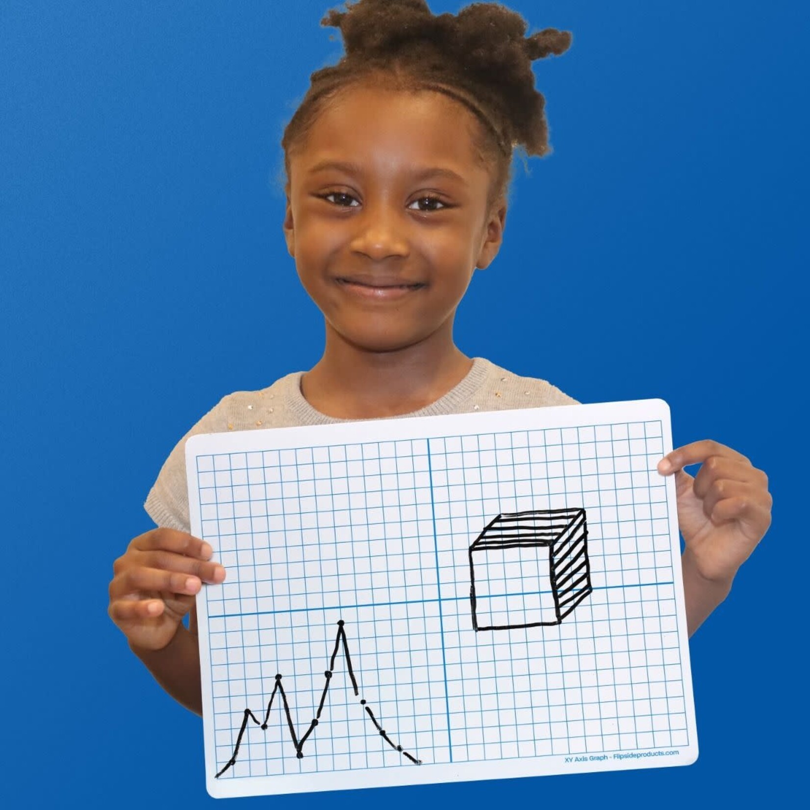 9" x 12" XY Axis, Two-Sided, Dry Erase Learning Mat