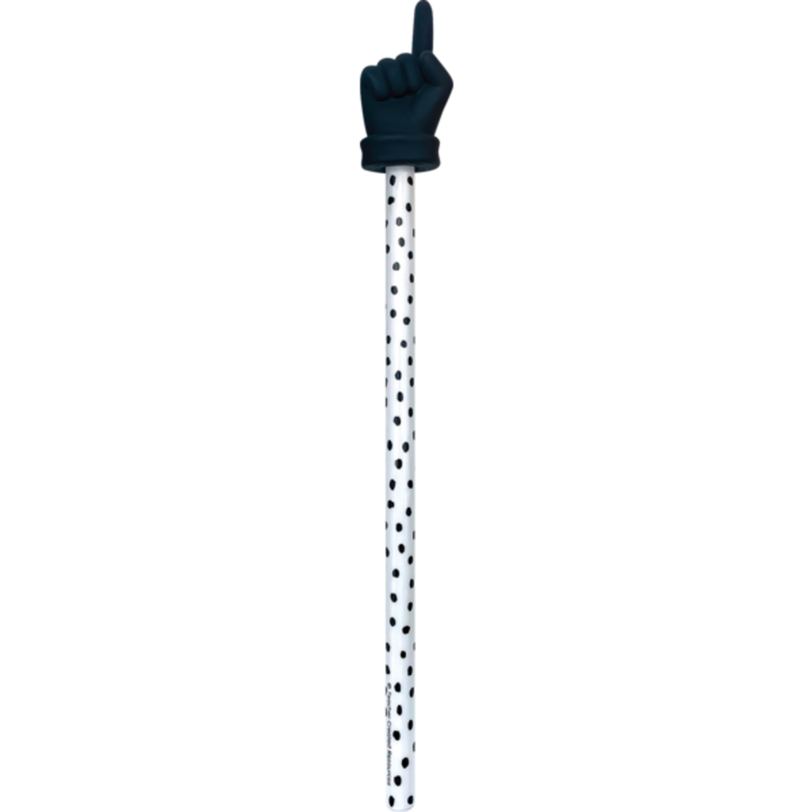 TEACHER CREATED RESOURCES Black Painted Dots Hand Pointer