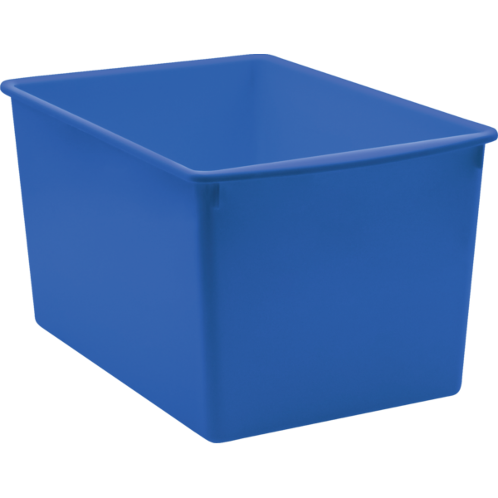TEACHER CREATED RESOURCES Blue Plastic Multi-Purpose Bin