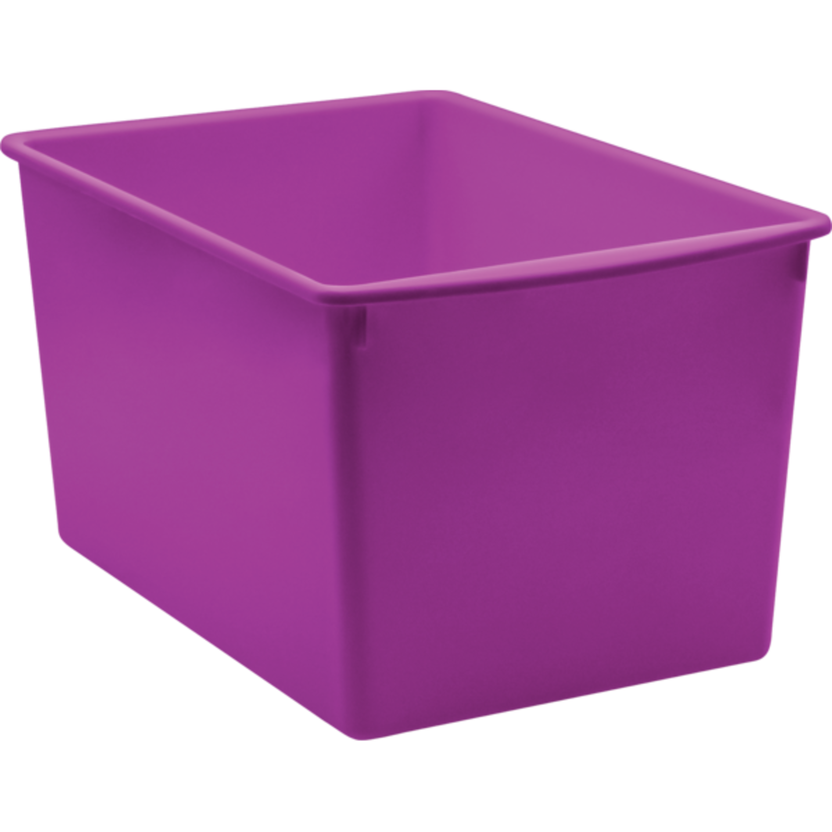 TEACHER CREATED RESOURCES Purple Plastic Multi-Purpose Bin
