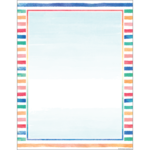 TEACHER CREATED RESOURCES Watercolor Blank Chart