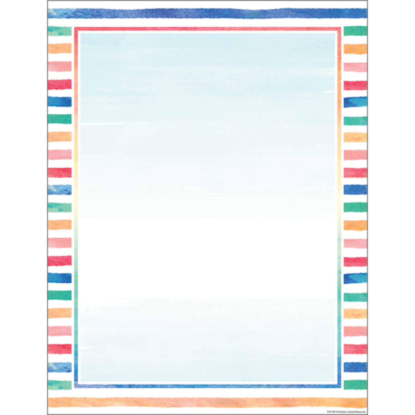 TEACHER CREATED RESOURCES Watercolor Blank Chart