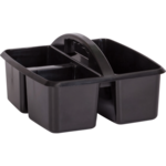 TEACHER CREATED RESOURCES Black Plastic Storage Caddy