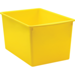 TEACHER CREATED RESOURCES Yellow Plastic Multi-Purpose Bin