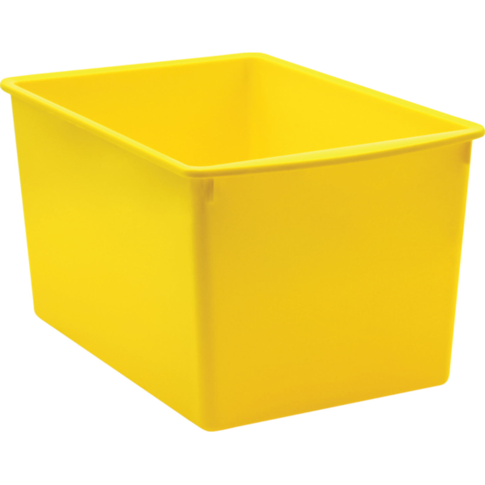 TEACHER CREATED RESOURCES Yellow Plastic Multi-Purpose Bin