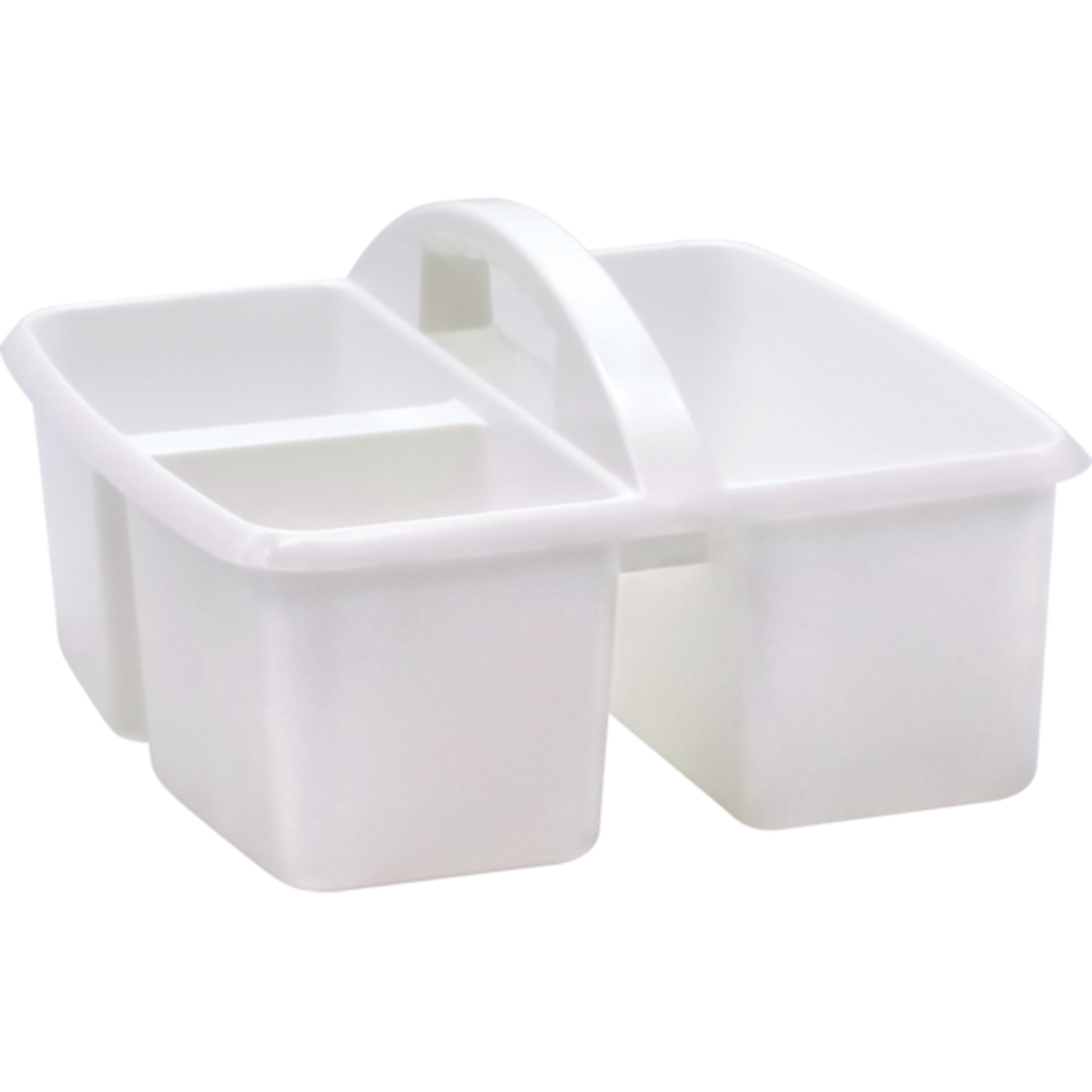 TEACHER CREATED RESOURCES White Plastic Storage Caddy