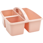 TEACHER CREATED RESOURCES Blush Plastic Storage Caddy