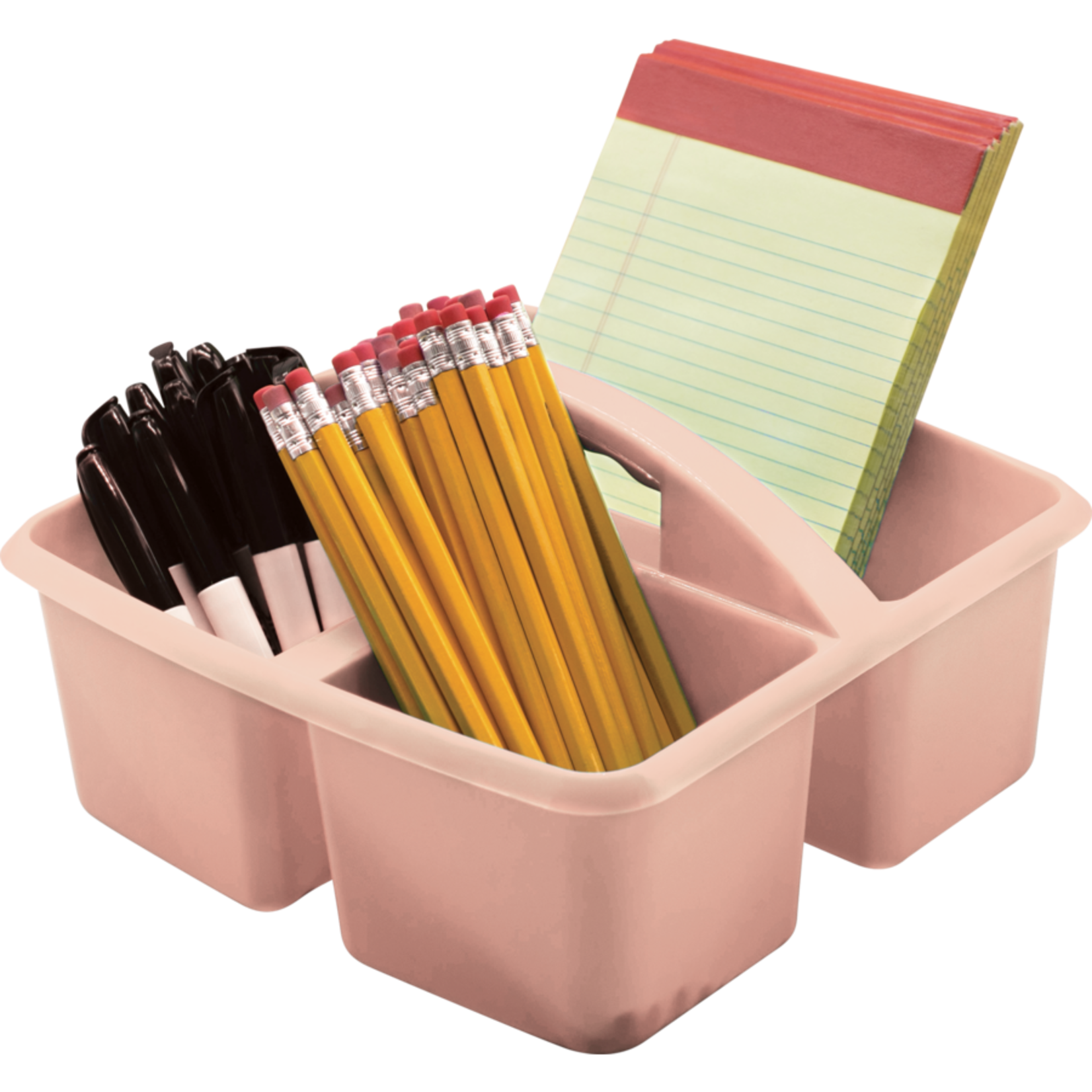 TEACHER CREATED RESOURCES Blush Plastic Storage Caddy