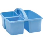 TEACHER CREATED RESOURCES Light Blue Plastic Storage Caddy