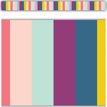TEACHER CREATED RESOURCES Oh Happy Day Stripes Straight Border Trim