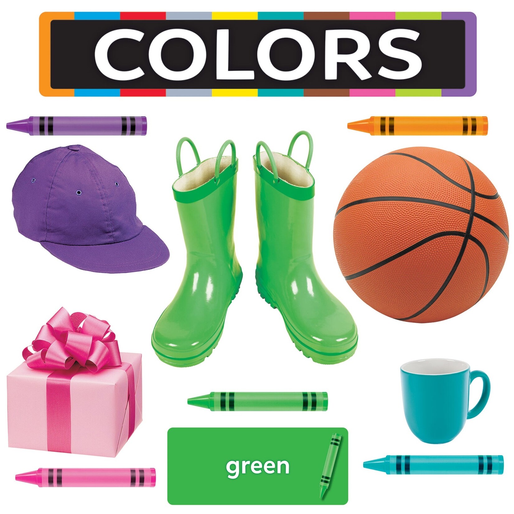 TREND ENTERPRISES INC Colors All Around Us Learning Set