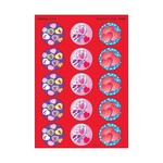 TREND ENTERPRISES INC Valentine's Day, Cherry scent Scratch 'n Sniff Stinky Stickers – Large Round