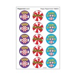 TREND ENTERPRISES INC Peppy Peppermints, Peppermint scent Scratch 'n Sniff Stinky Stickers® – Large Round
