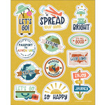 CARSON DELLOSA PUBLISHING CO Let's Explore Think Positive Motivational Stickers