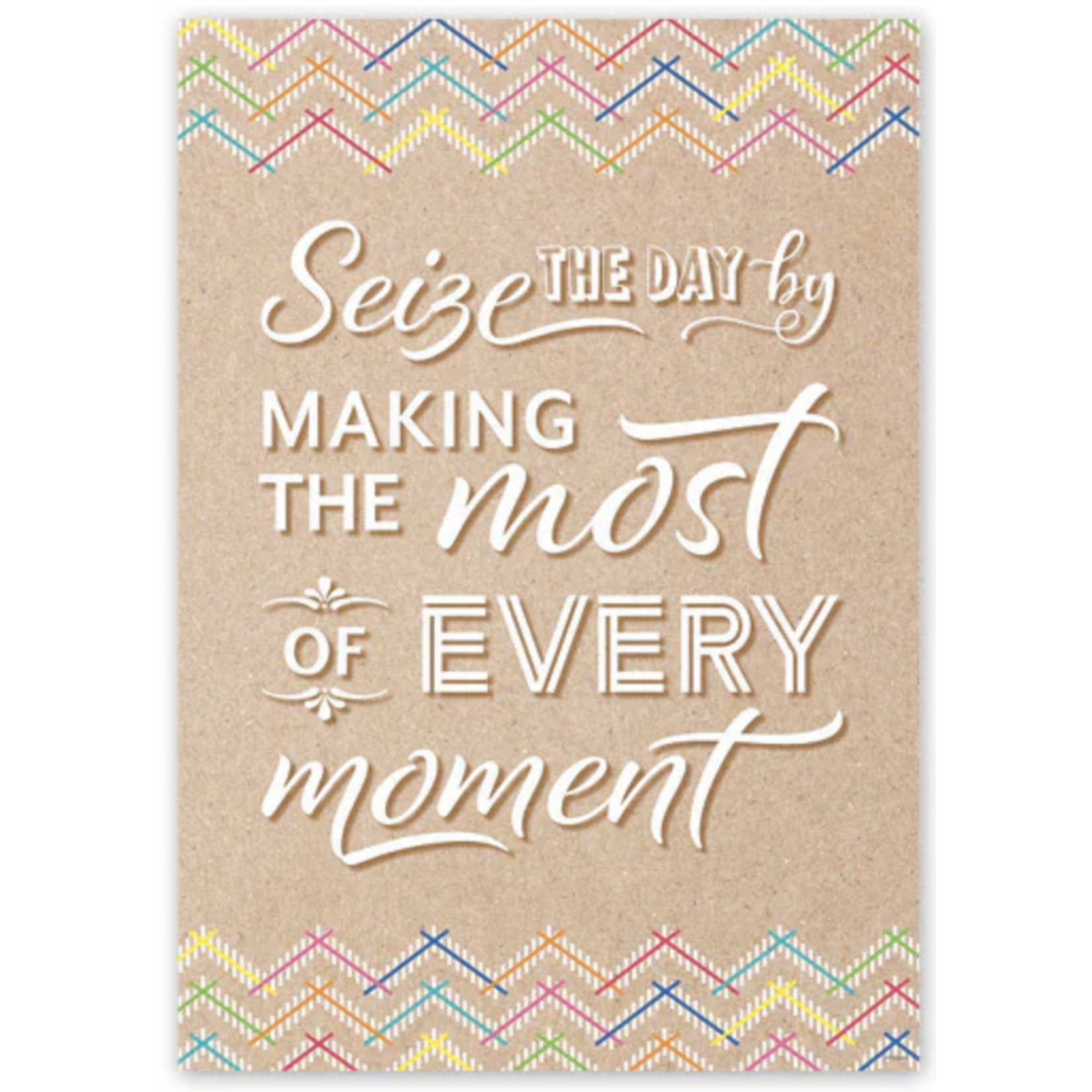 CREATIVE TEACHING PRESS Krafty Pop Seize the day Poster