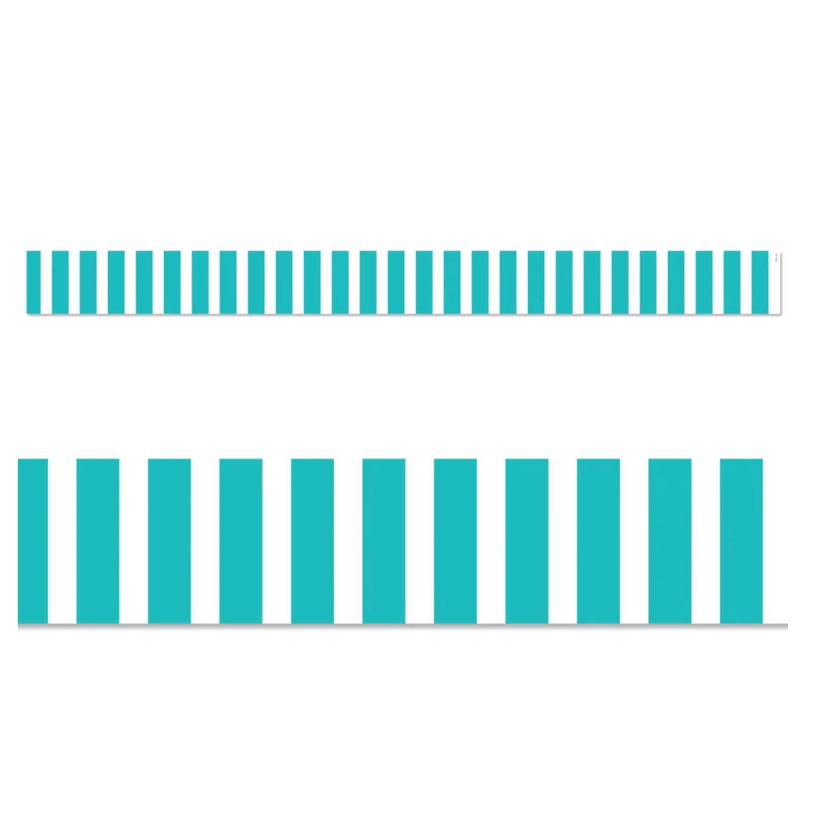 CREATIVE TEACHING PRESS Turquoise Bold Stripes EZ Border (Core Decor)