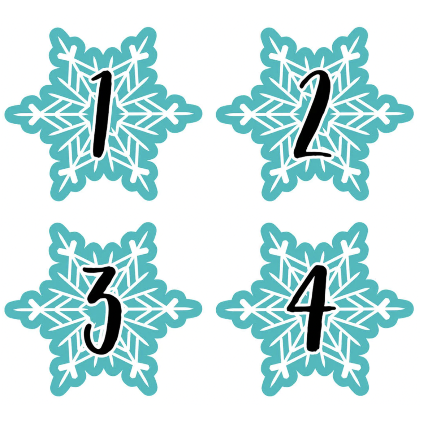 CREATIVE TEACHING PRESS Snowflakes Calendar Days