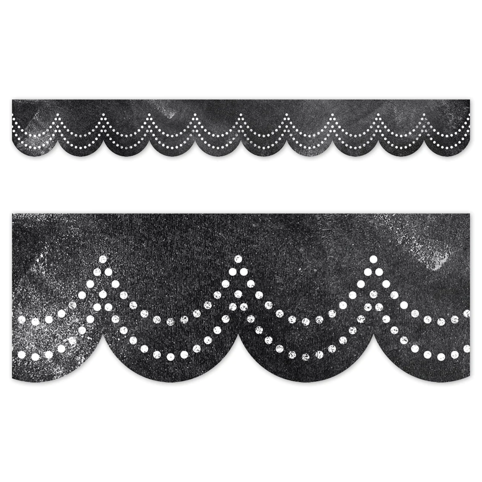 CREATIVE TEACHING PRESS Chalk It Up! Dotted Scallops EZ Border