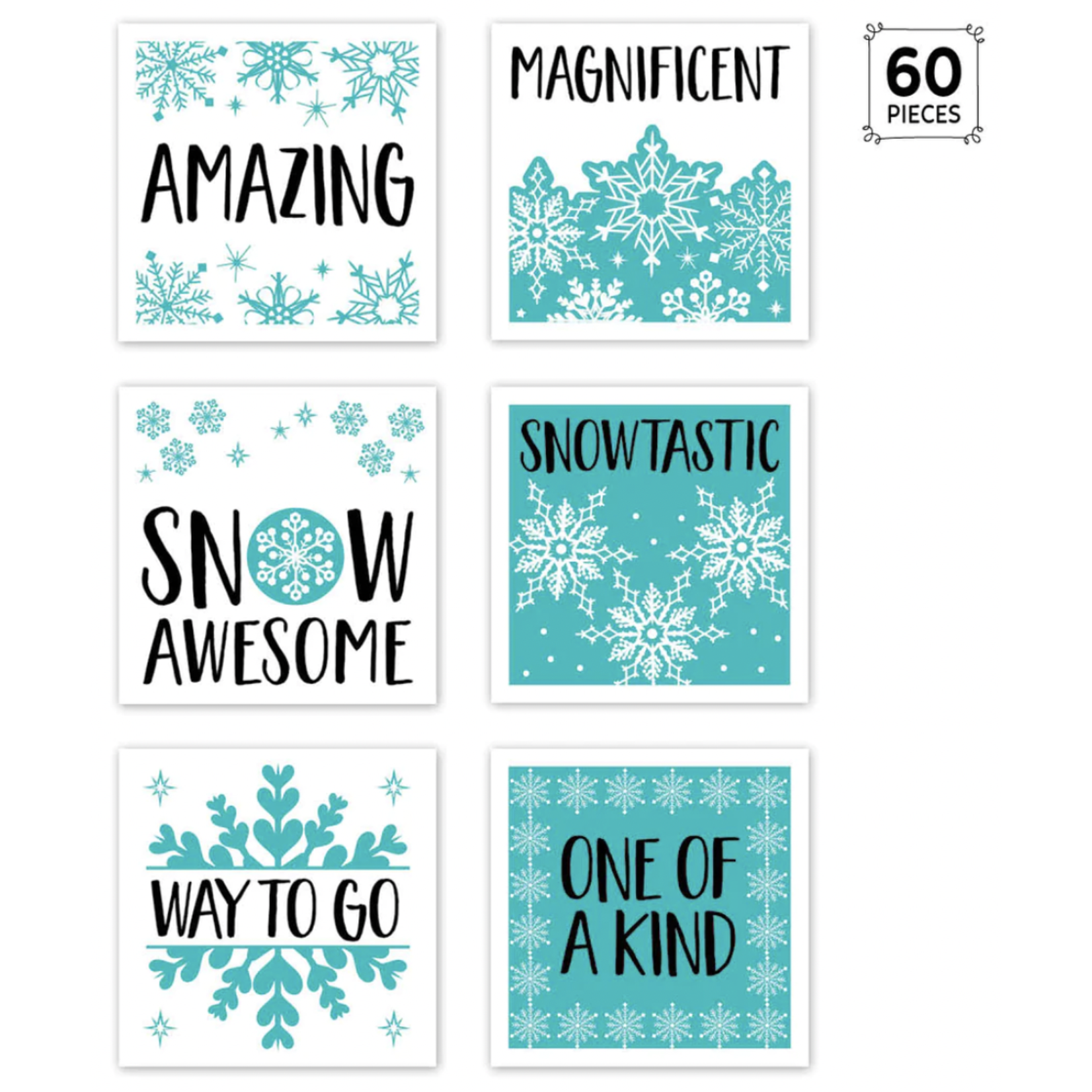CREATIVE TEACHING PRESS Snowflakes Rewards Stickers