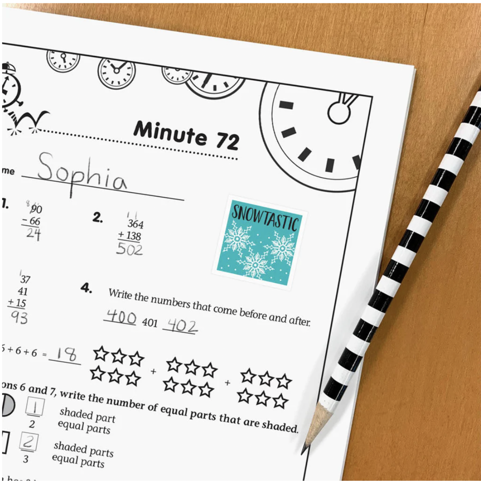 CREATIVE TEACHING PRESS Snowflakes Rewards Stickers
