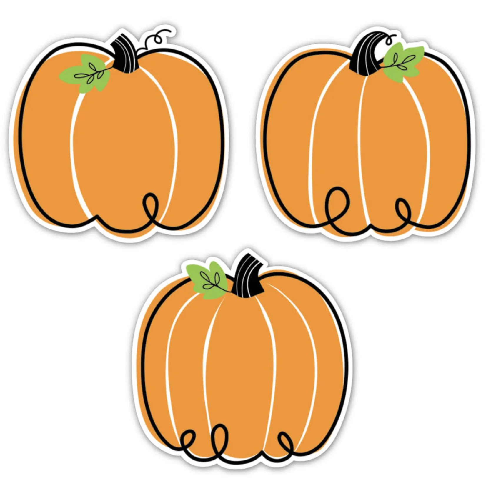 CREATIVE TEACHING PRESS Doodle Pumpkin 6" Designer Cut-Outs