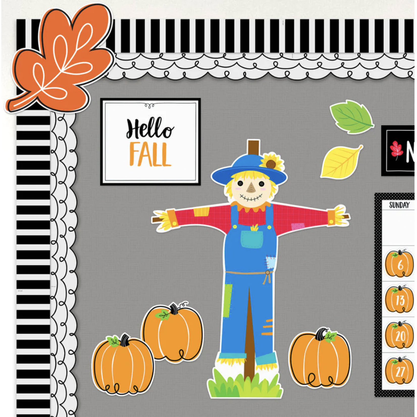 CREATIVE TEACHING PRESS Doodle Pumpkin 6" Designer Cut-Outs