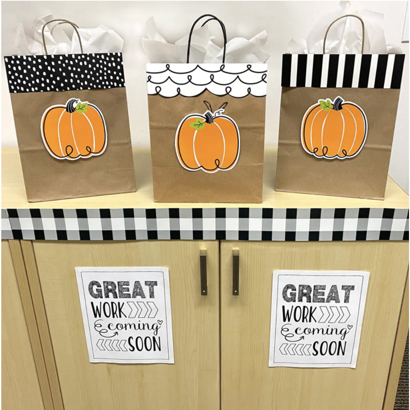 CREATIVE TEACHING PRESS Doodle Pumpkin 6" Designer Cut-Outs