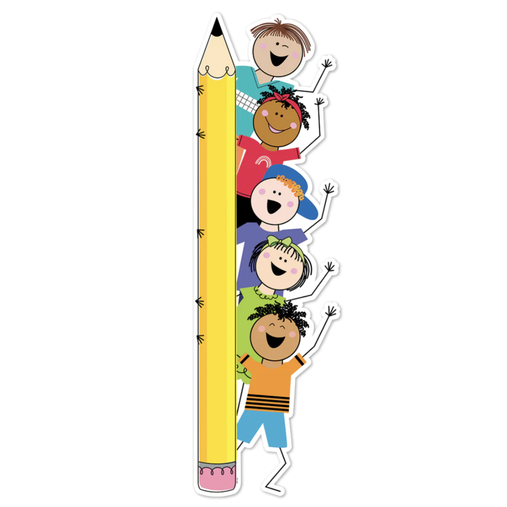 CREATIVE TEACHING PRESS Stick Kid Friends Giant Banner