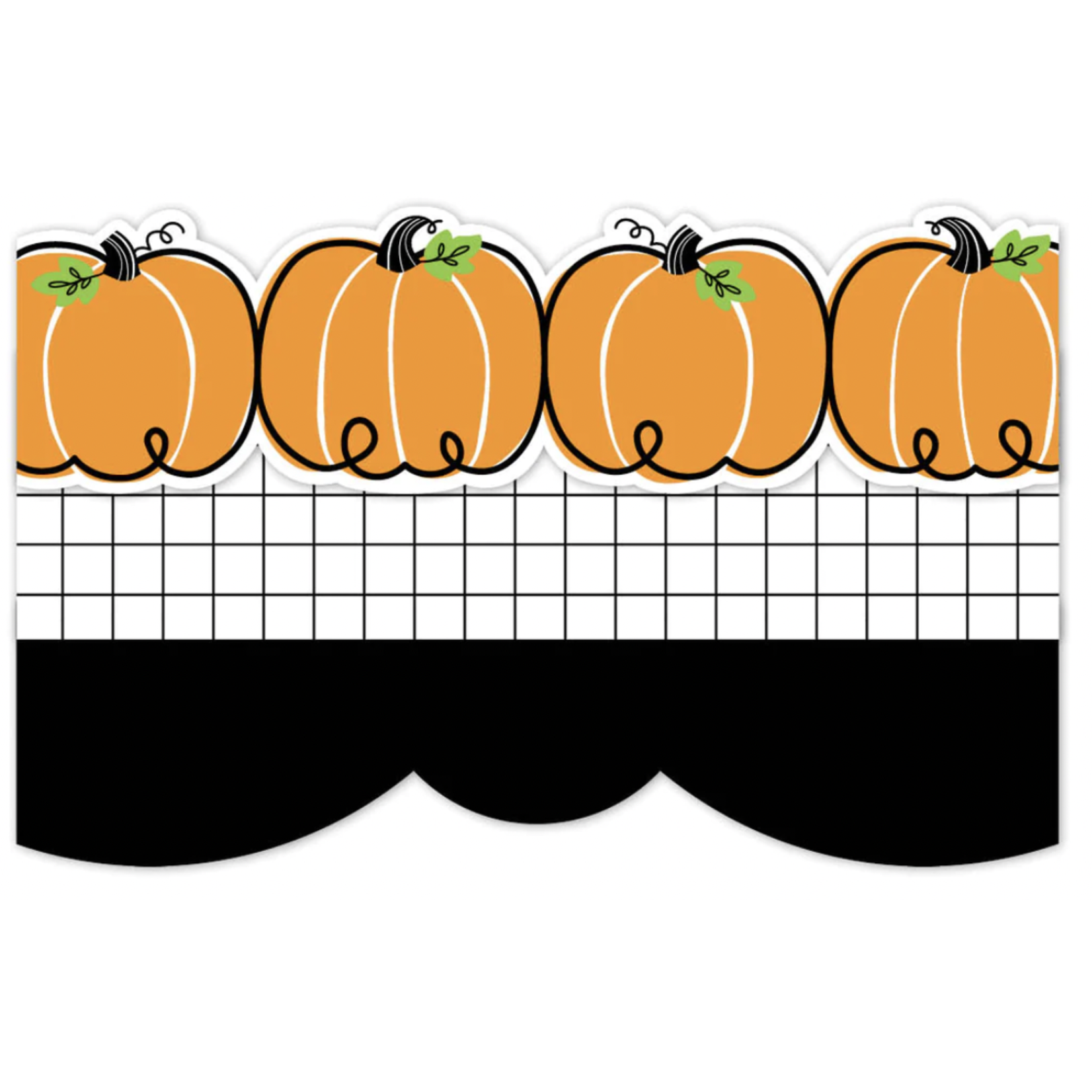CREATIVE TEACHING PRESS Doodle Pumpkins EZ Border