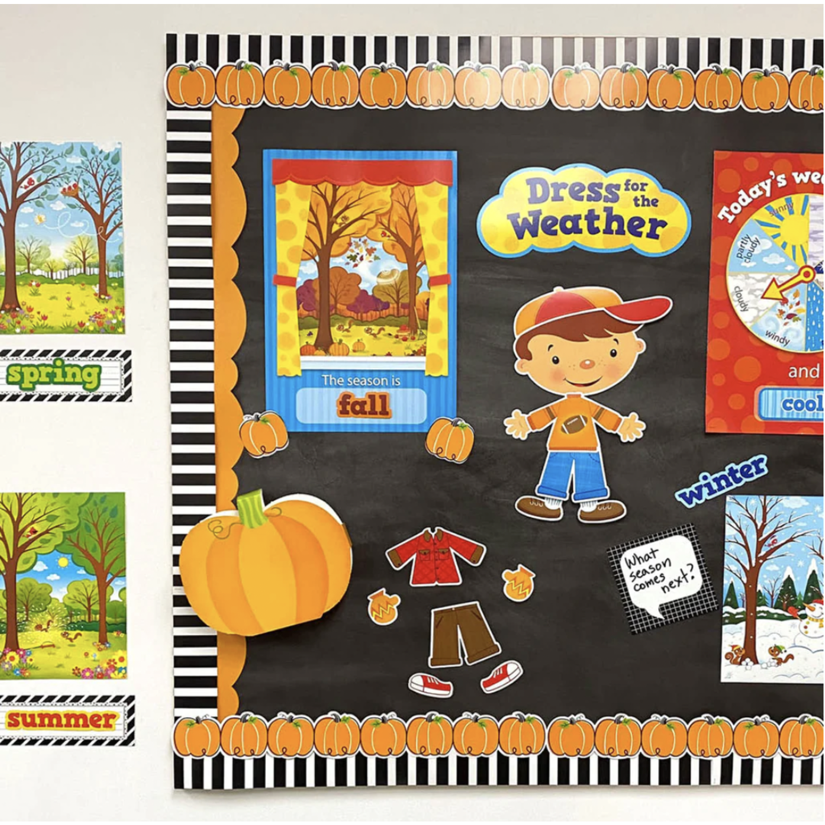 CREATIVE TEACHING PRESS Doodle Pumpkins EZ Border