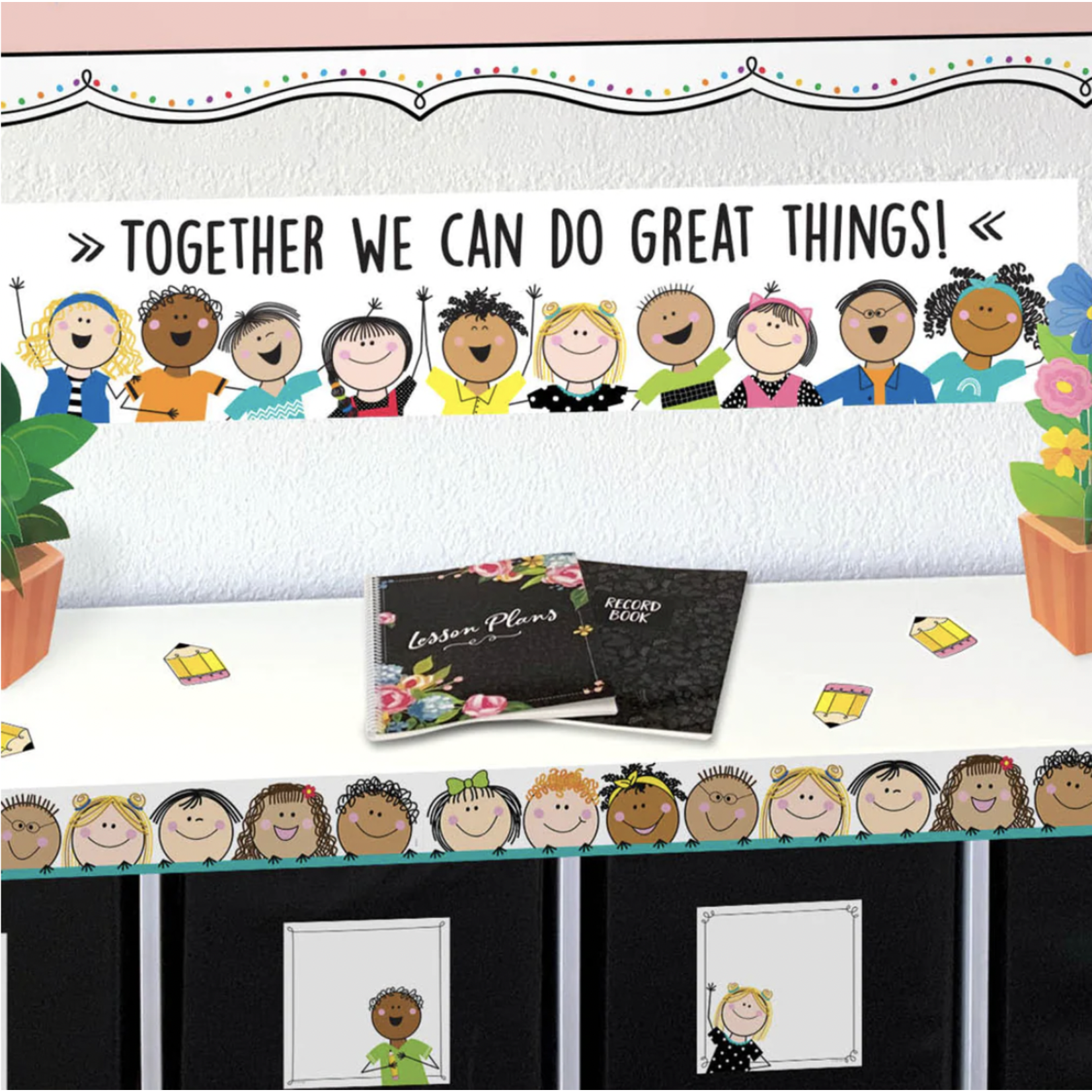 CREATIVE TEACHING PRESS Stick Kids EZ Border