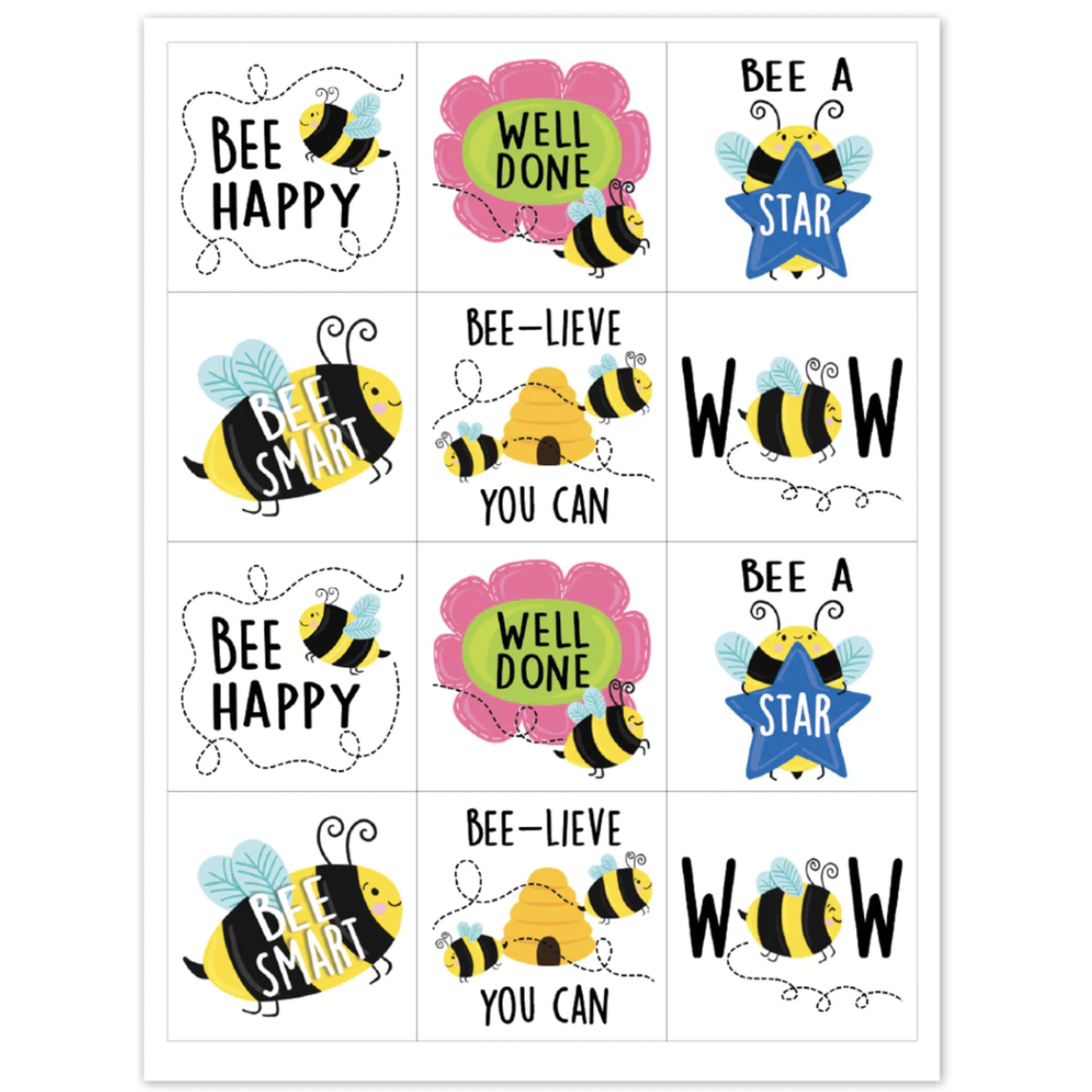 CREATIVE TEACHING PRESS Bees Stickers
