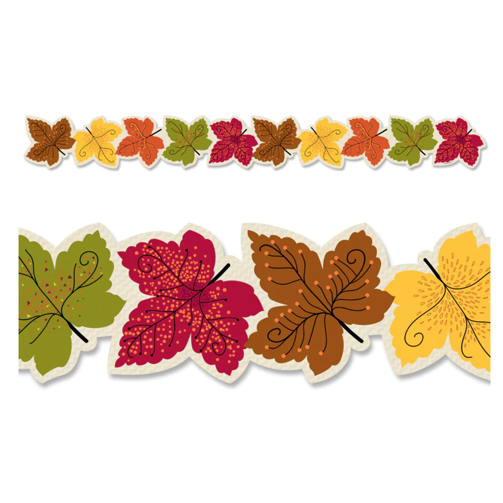 CREATIVE TEACHING PRESS Maple Leaves EZ Border