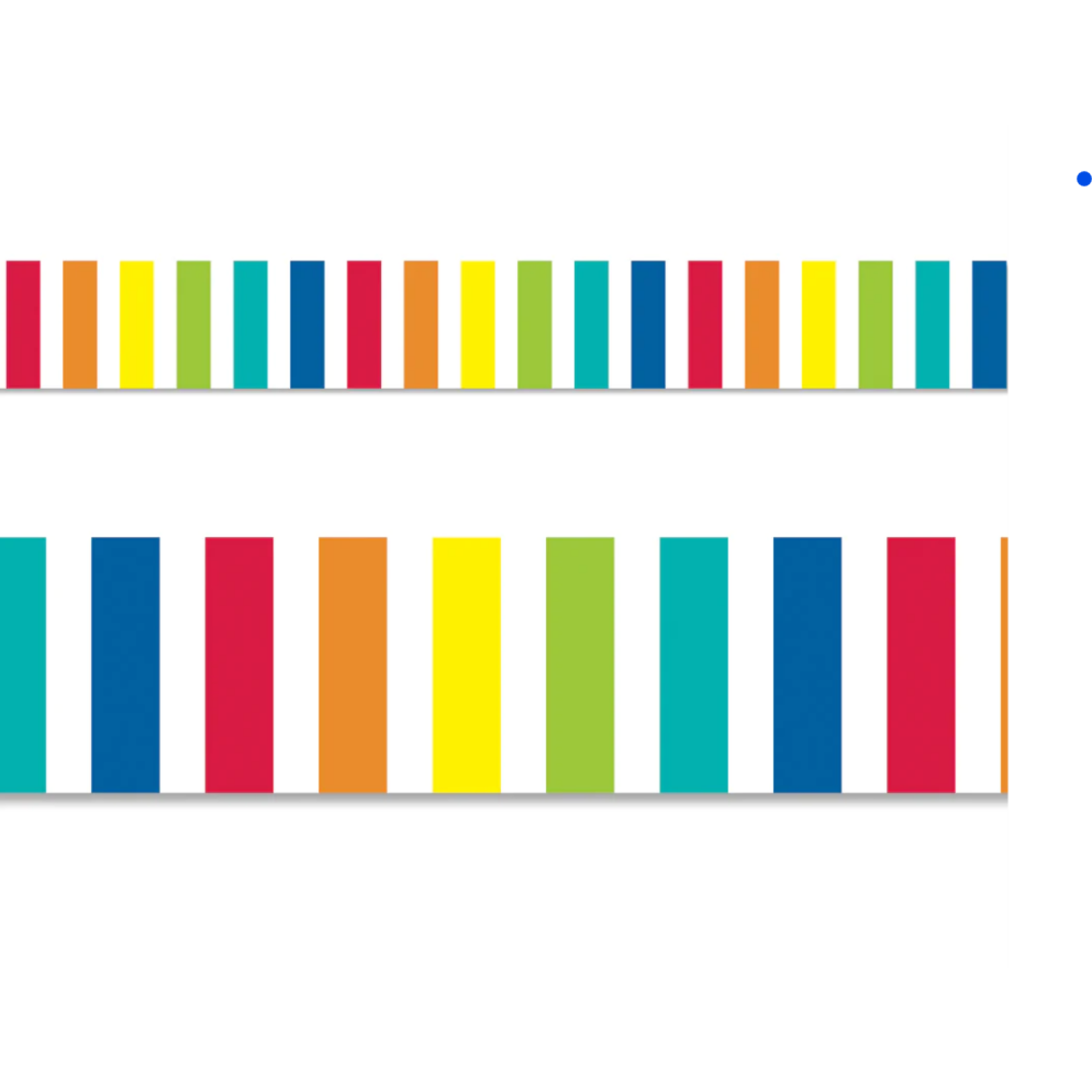 CREATIVE TEACHING PRESS Rainbow Bold Stripes EZ Border