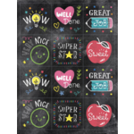 CREATIVE TEACHING PRESS Chalk It Up! Colorful Chalk Reward Stickers