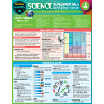 BAR CHARTS QuickStudy: Science Fundamentals 4 - Earth & Space Laminated Study Guide