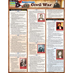 BAR CHARTS QuickStudy: American Civil War Laminated Study Guide