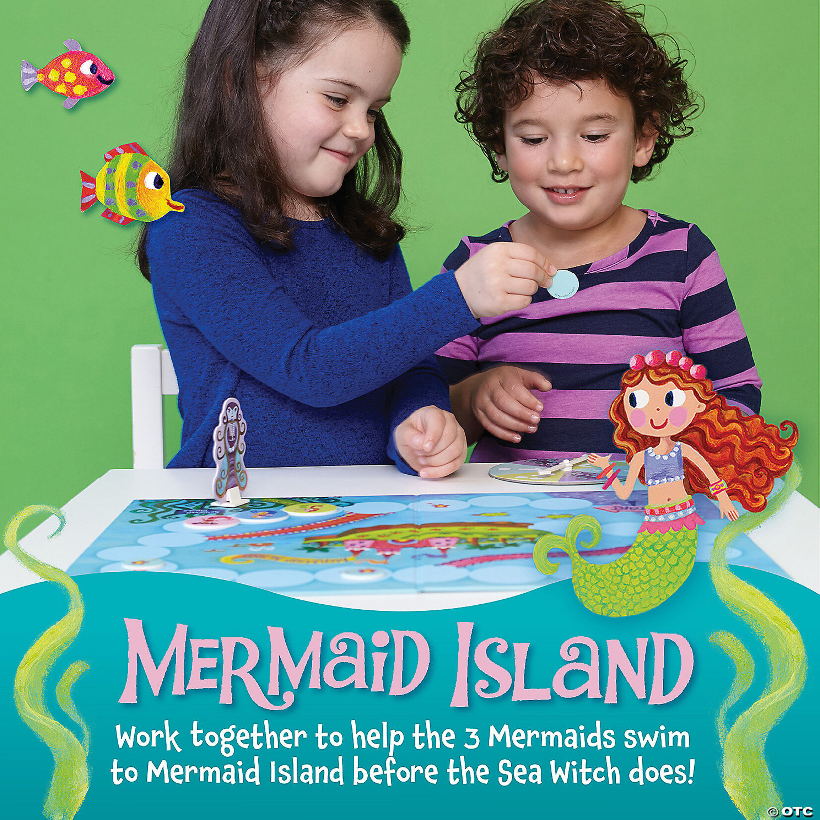 PEACEABLE KINGDOM Mermaid Island Cooperative Game