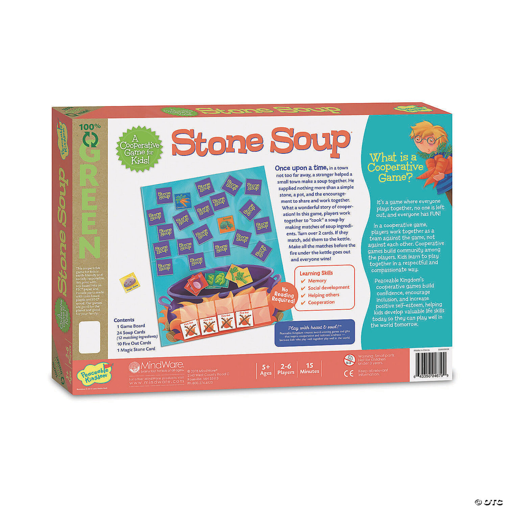 PEACEABLE KINGDOM Peaceable Kingdom® Stone Soup™ Cooperative Board Game